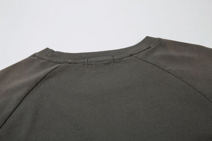 Heavyweight Washed Rivet Oversize Short Sleeve T-Shirt WN25722