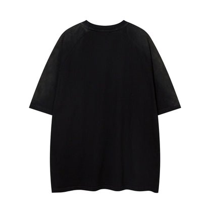 Heavyweight Washed Rivet Oversize Short Sleeve T-Shirt WN25722