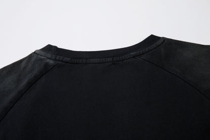Heavyweight Washed Rivet Oversize Short Sleeve T-Shirt WN25722