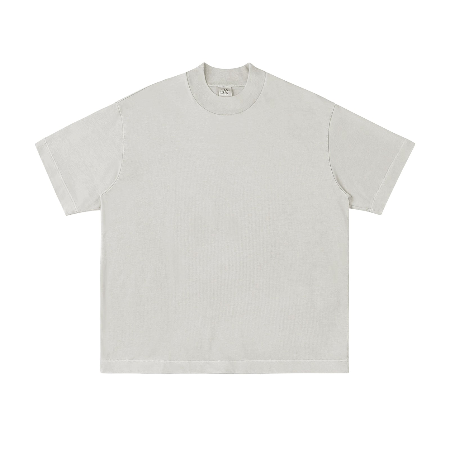 Wash High-neck Short Sleeve T-Shirt WN4327