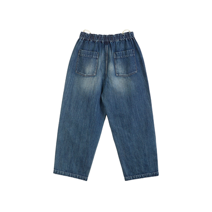 Wide and Tapered Wide-eg Denim Jeans WN4258