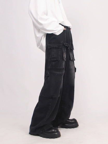 Wide-leg Denim Jeans WN2512