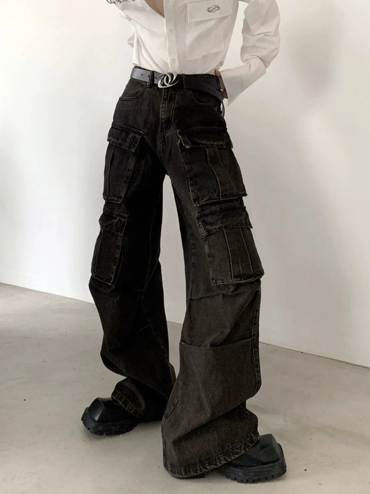 Wide-leg Denim Jeans WN2722