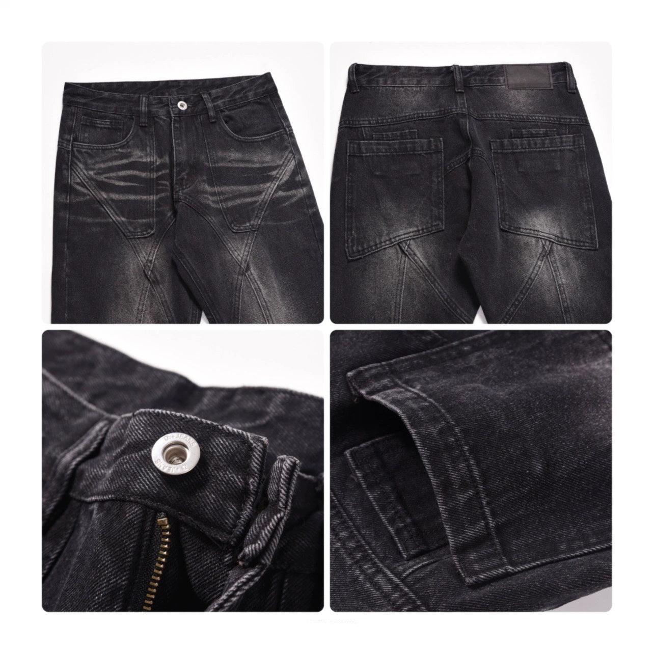 Wide-leg Denim Jeans WN2905