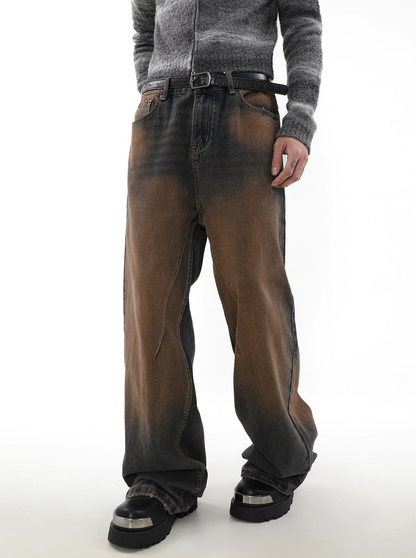 Wide-leg Denim Jeans WN3130