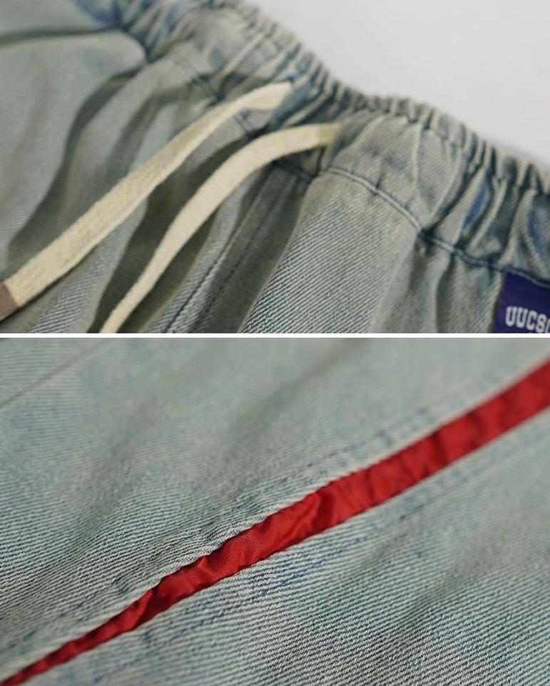 Wide-leg Flared Denim Jeans WN2173