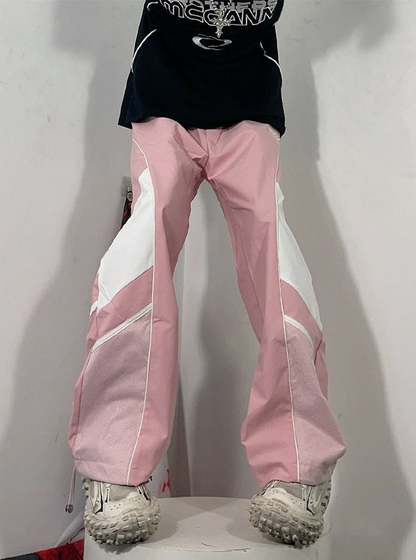 Wide-leg Sporty Pants WN3197