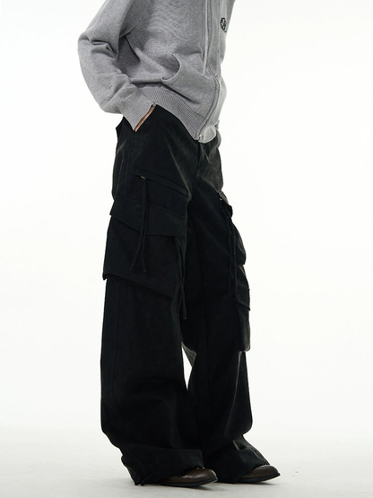 Wide-leg Workwear Pants WN4493