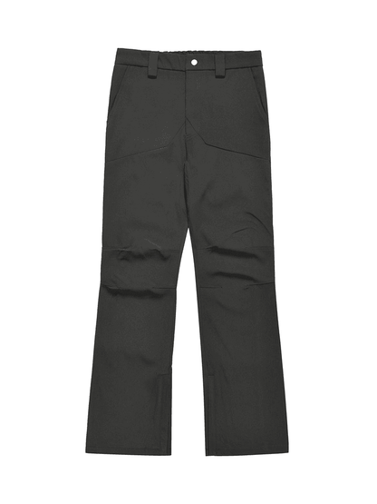 Zippered Hem Design Flared Casual Pants WN3912