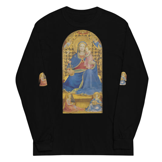 Fra Angelico - Virgin of Humility Long Sleeve T-shirt AF0011