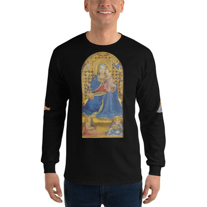 Fra Angelico - Virgin of Humility Long Sleeve T-shirt AF0011