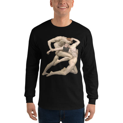 William Bouguereau - Dante and Virgil in Hell Long Sleeve T-shirt AF0022