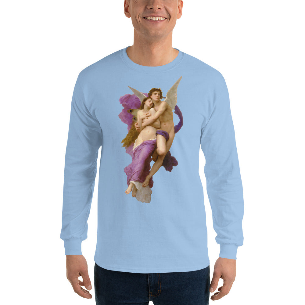 William Bouguereau - The abduction of Psyche Long Sleeve T-shirt AF0020