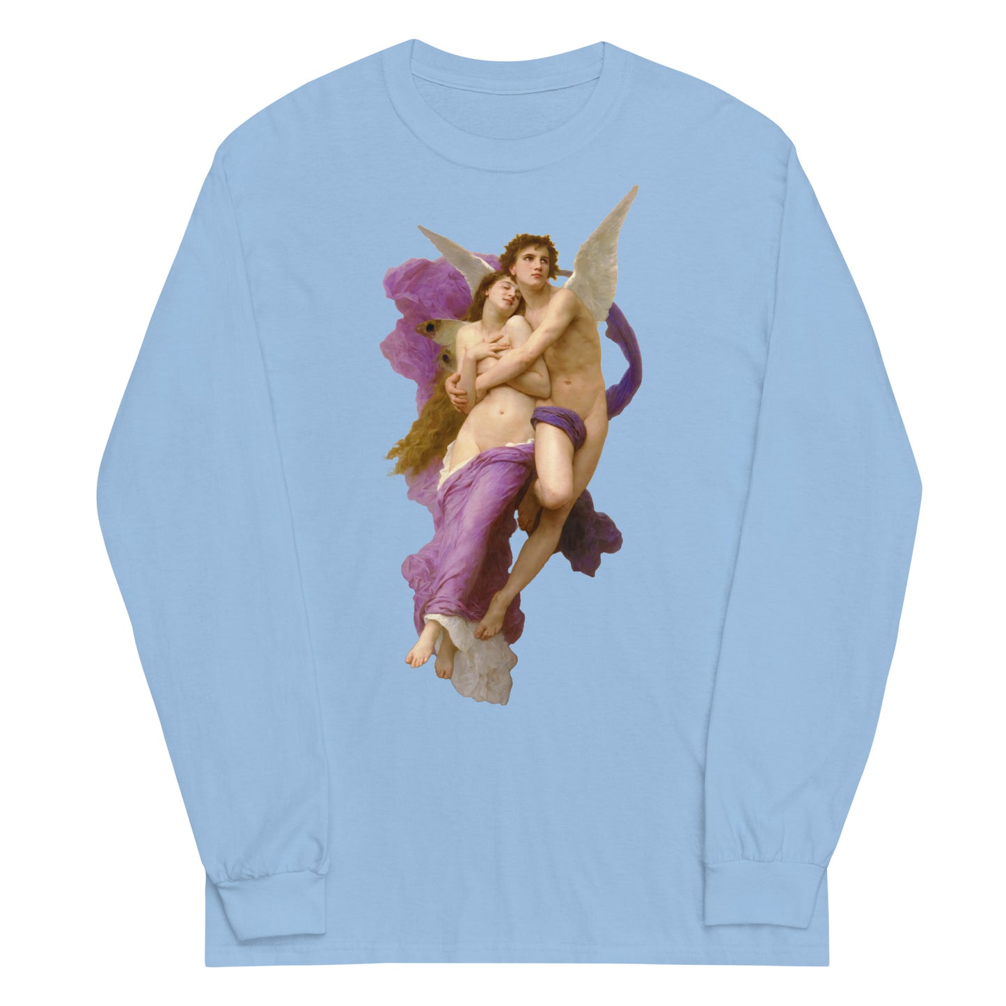 William Bouguereau - The abduction of Psyche Long Sleeve T-shirt AF0020