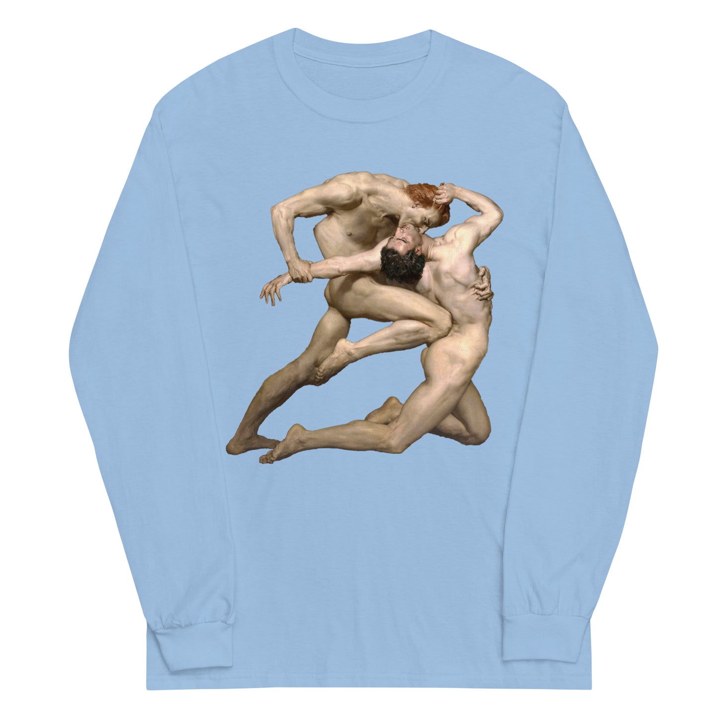 William Bouguereau - Dante and Virgil in Hell Long Sleeve T-shirt AF0022