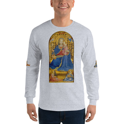 Fra Angelico - Virgin of Humility Long Sleeve T-shirt AF0011