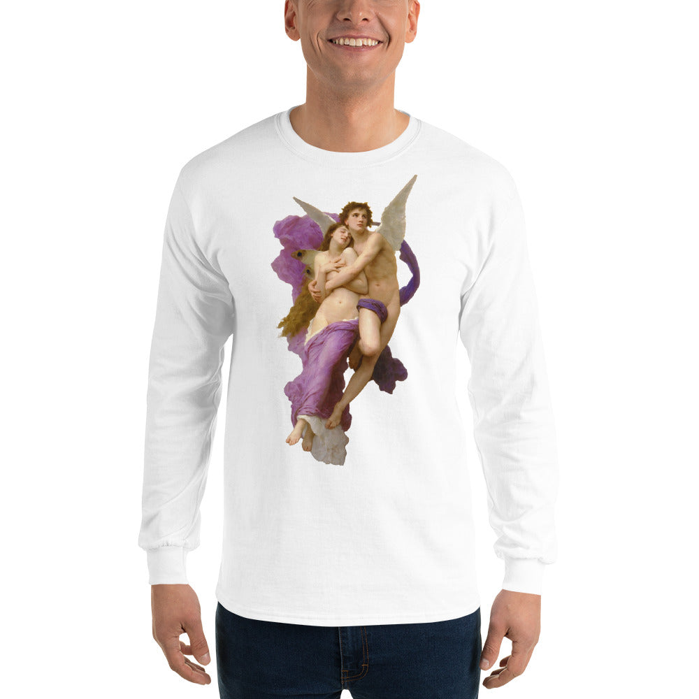 William Bouguereau - The abduction of Psyche Long Sleeve T-shirt AF0020