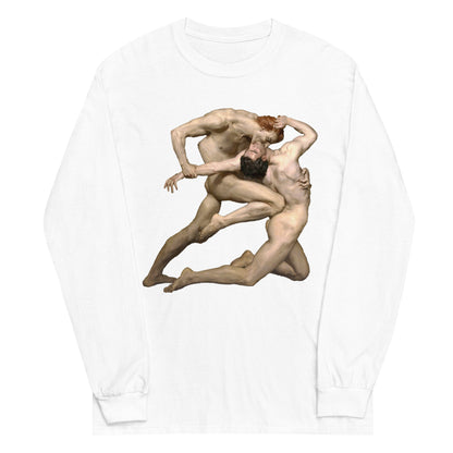 William Bouguereau - Dante and Virgil in Hell Long Sleeve T-shirt AF0022