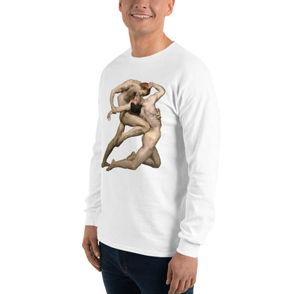 William Bouguereau - Dante and Virgil in Hell Long Sleeve T-shirt AF0022