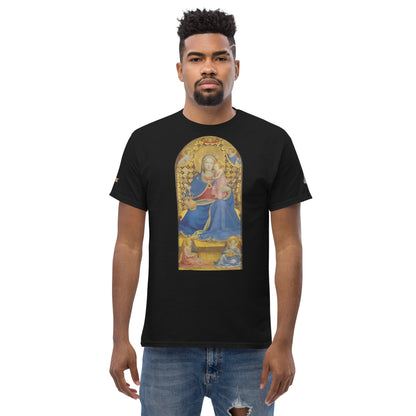 Fra Angelico - Virgin of Humility Short Sleeve T-shirt AF0013