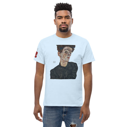 Egon Schiele - Self-Portrait With Physalis T-shirt AF0002