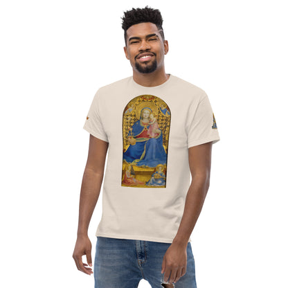 Fra Angelico - Virgin of Humility Short Sleeve T-shirt AF0013