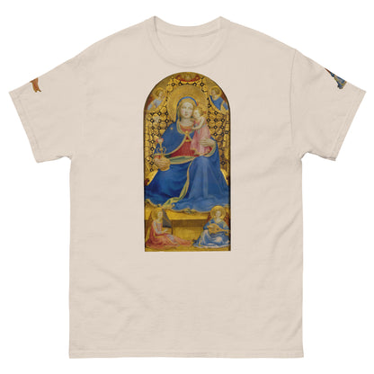 Fra Angelico - Virgin of Humility Short Sleeve T-shirt AF0013