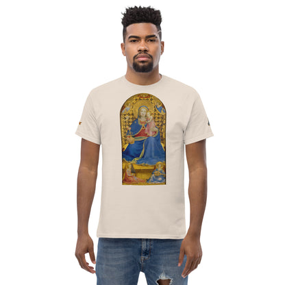 Fra Angelico - Virgin of Humility Short Sleeve T-shirt AF0013