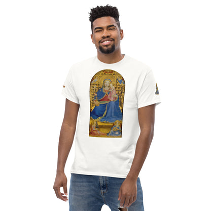 Fra Angelico - Virgin of Humility Short Sleeve T-shirt AF0013