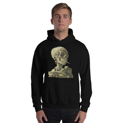 Vincent van Gogh - Head Of A Skeleton With A Burning Cigarette Hoodie AF0018