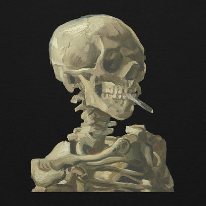 Vincent van Gogh - Head Of A Skeleton With A Burning Cigarette Hoodie AF0018