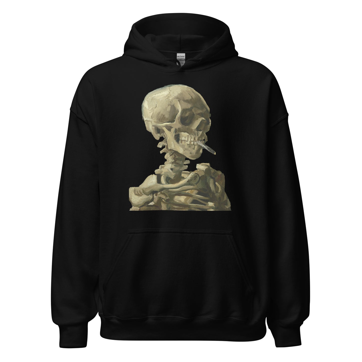 Vincent van Gogh - Head Of A Skeleton With A Burning Cigarette Hoodie AF0018