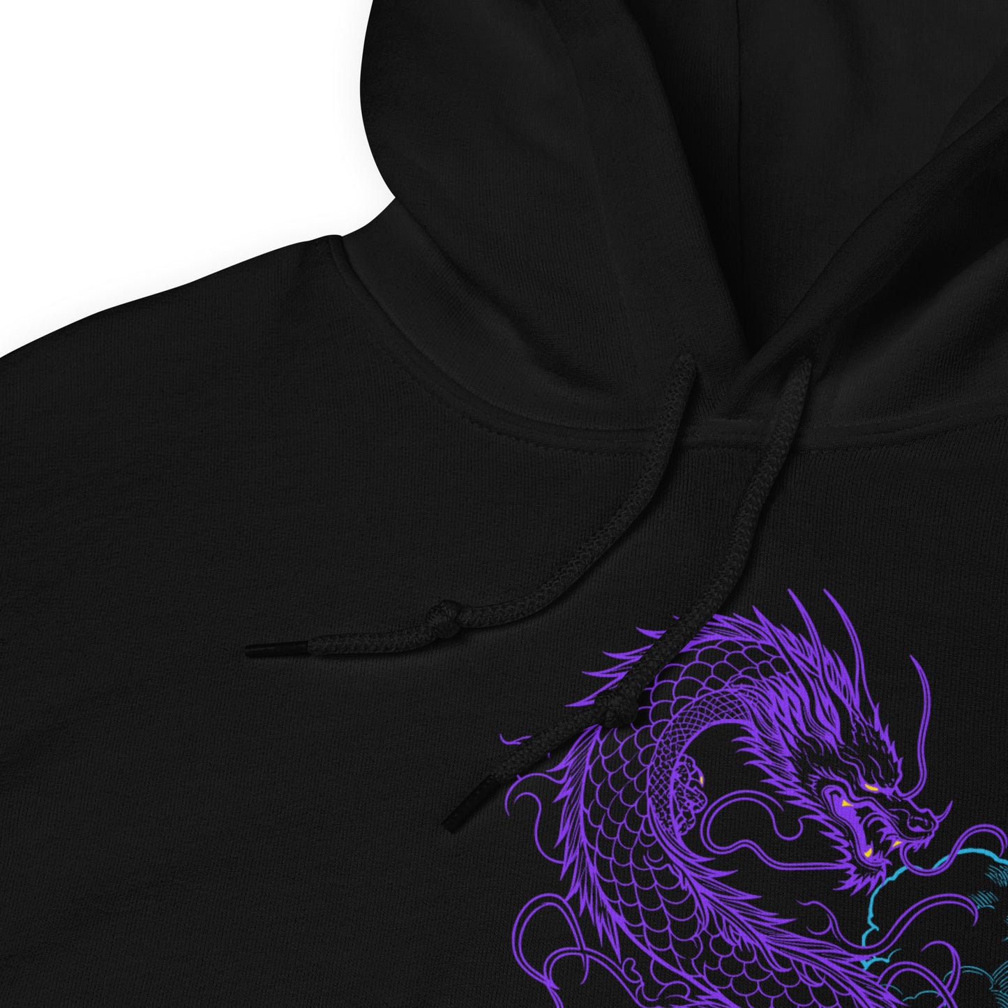 Dragon Print Oversize Pullover Hoodie WNK0001