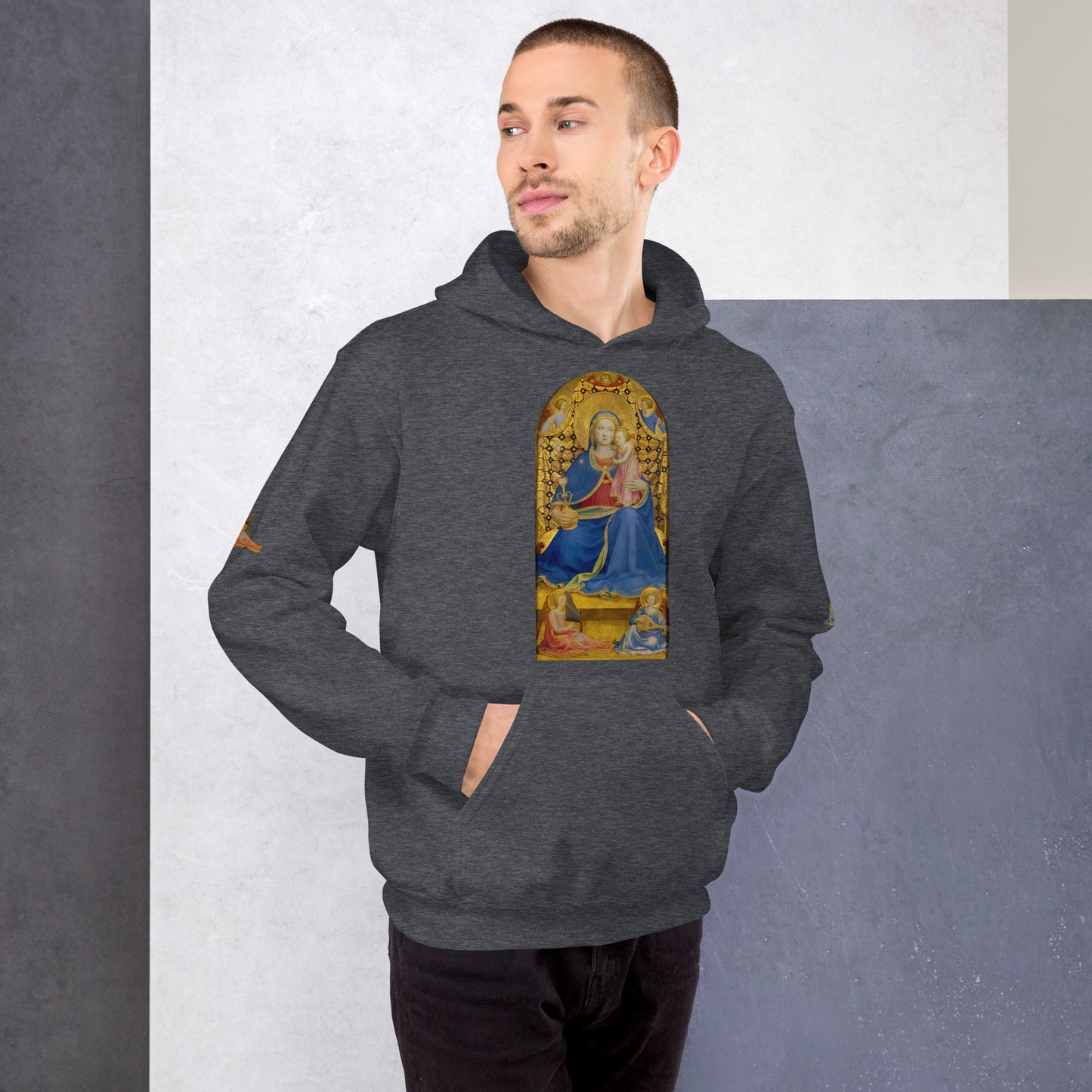 Fra Angelico - Virgin of Humility Hoodie AF0012