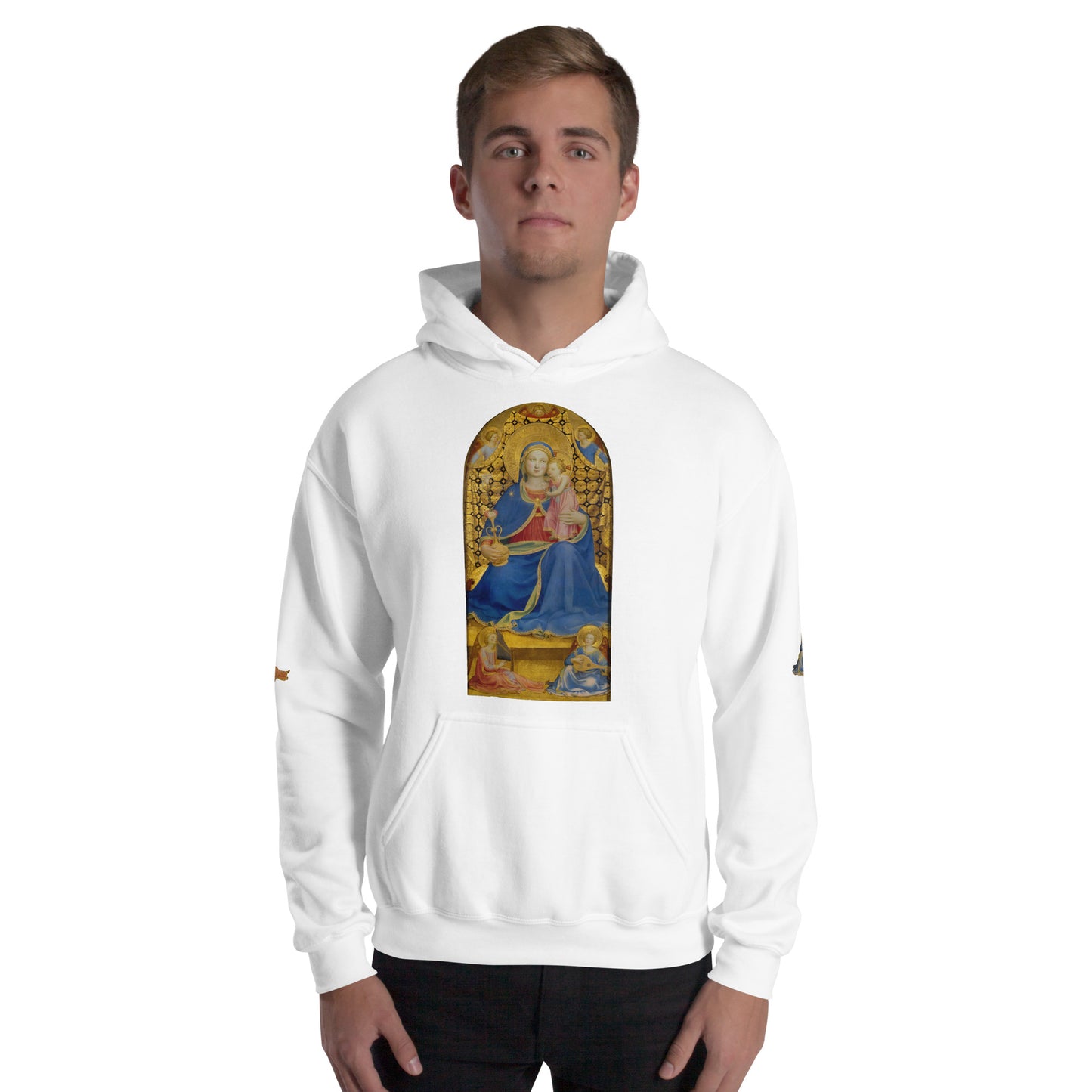 Fra Angelico - Virgin of Humility Hoodie AF0012