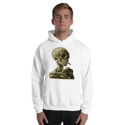 Vincent van Gogh - Head Of A Skeleton With A Burning Cigarette Hoodie AF0018