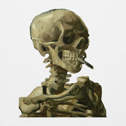 Vincent van Gogh - Head Of A Skeleton With A Burning Cigarette Hoodie AF0018