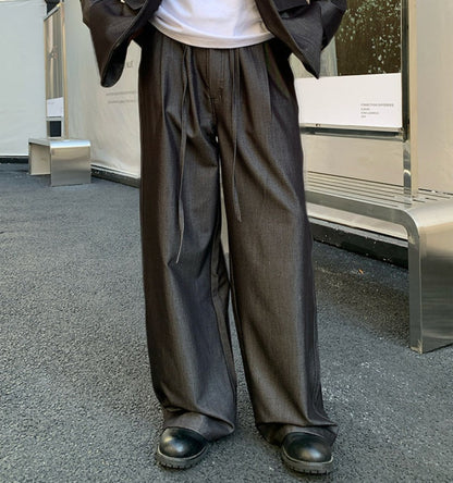 Tailored Jacket & Wide Leg Trousers Setup WN24880