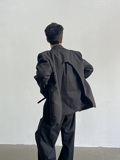 Oversize Layered Tailored Jacket WN5051