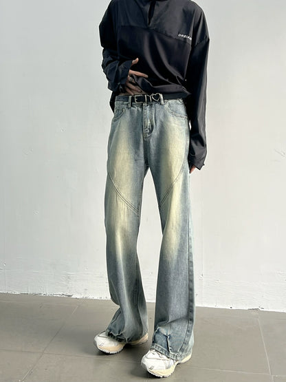 High Waist Micro Flare Denim Jeans WN5033