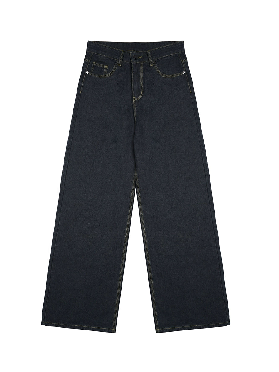 Straight Denim Jeans WN4949